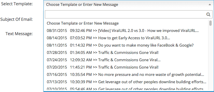 Message Templates